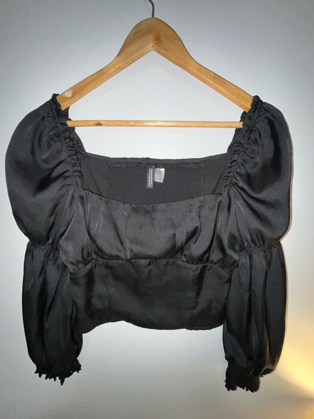 Satin top
